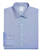 Brooks Brothers Men's Regent Regular-Fit Dress Shirt, Non-Iron Royal Oxford | Blue
