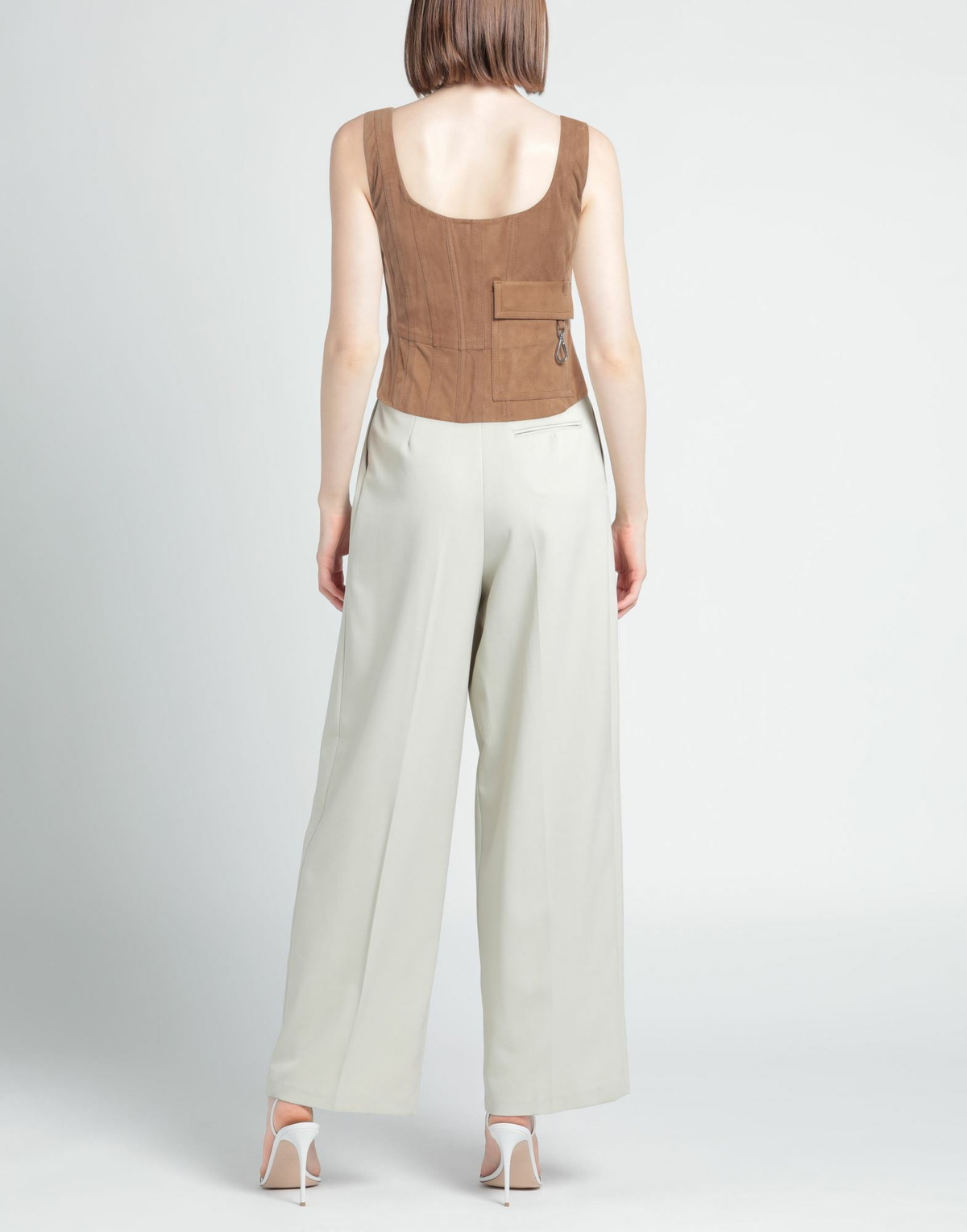 Saks Potts Womens Top Camel