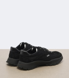 Prada Suede-trimmed sneakers