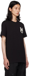 Moncler Black Felted T-Shirt