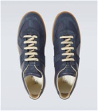 Maison Margiela Replica suede and leather sneakers