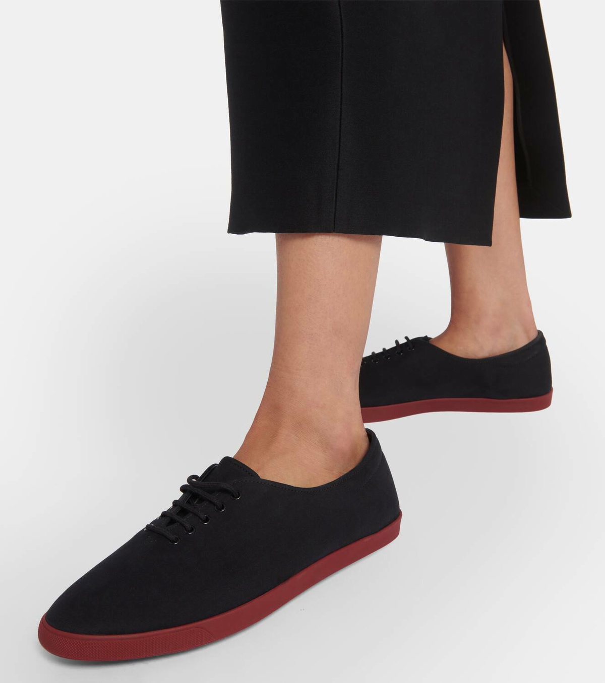 The Row Cotton canvas sneakers The Row