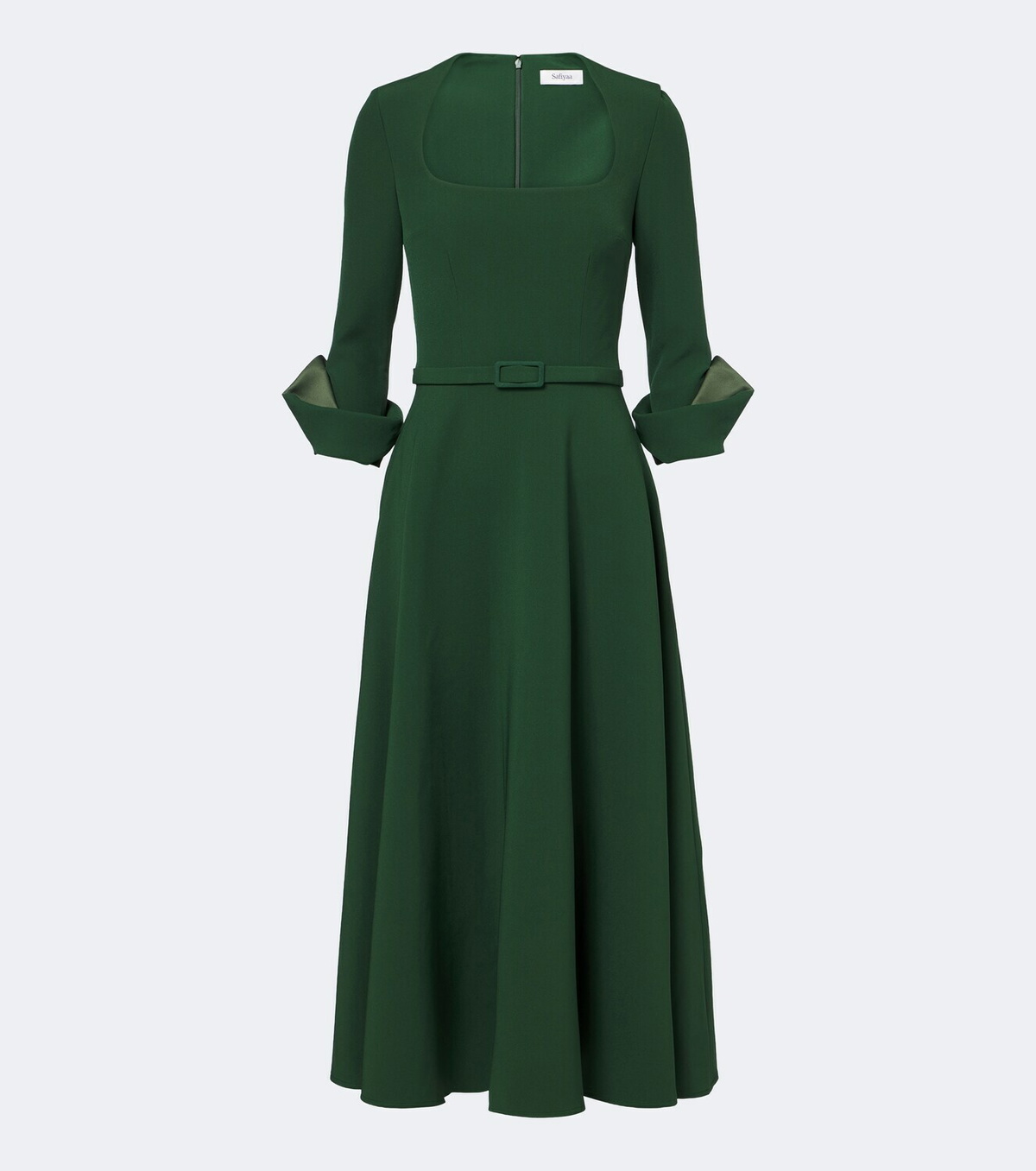 Safiyaa Ellis crêpe cocktail dress