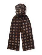 SAINT LAURENT - Printed Wool Scarf