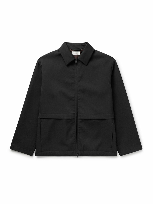 Photo: The Row - Migaru Virgin Wool-Twill Jacket - Black