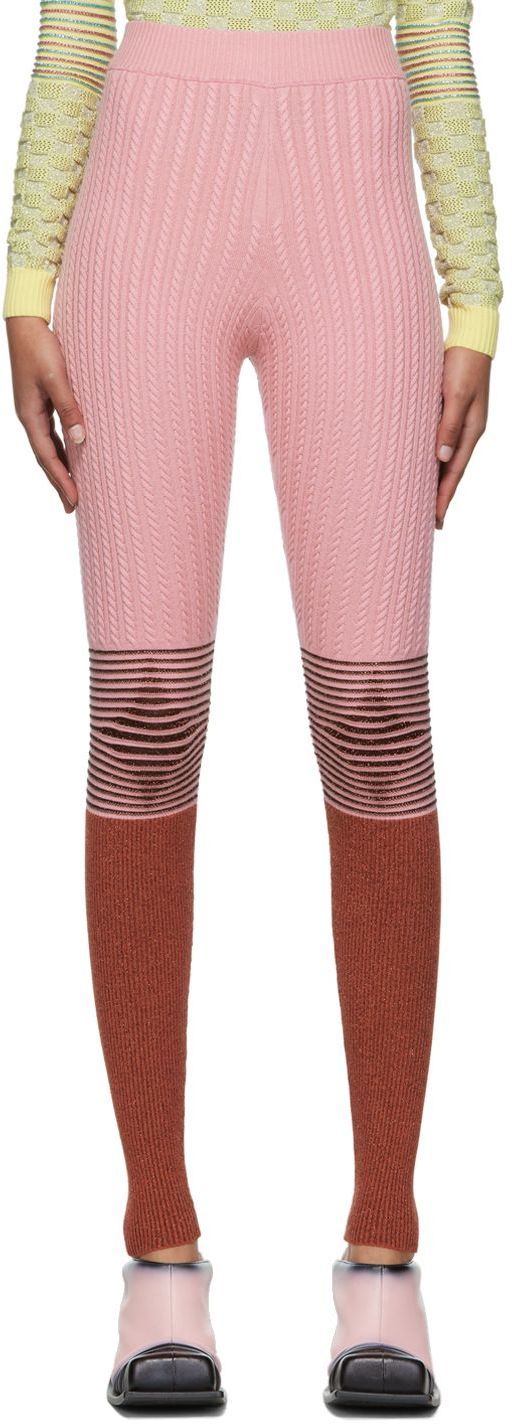 ANDREJ GRONAU SSENSE Exclusive Pink Leggings