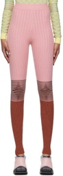 ANDREJ GRONAU SSENSE Exclusive Pink Leggings