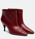 Herbert Levine Silhouette leather ankle boots