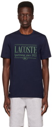 Lacoste Navy Graphic T-Shirt