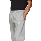 Nike Grey Fleece Sportswear Club Lounge Pants