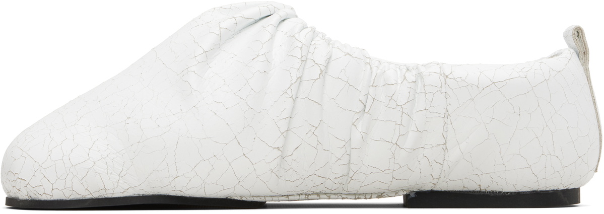 YUME YUME White Wrinkle Loafers