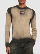 DIESEL - Oval-d Slim Cotton Blend Knit Sweater