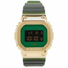 G-Shock GM-5600CL-3ER Watch in Green/Gold