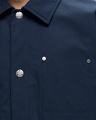 A.P.C. Blouson Doyle Blue - Mens - Overshirts