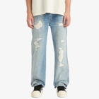 Cole Buxton Men's Repaired Jeans in Blue
