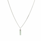 Miansai Men's Remi Aventurine Pendant Necklace in Green 