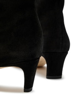 Staud Wally Suede Ankle Boots Black