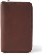 BRUNELLO CUCINELLI - Leather Zip-Around Wallet