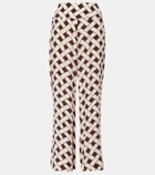 Rixo Isotta printed wide-leg pants