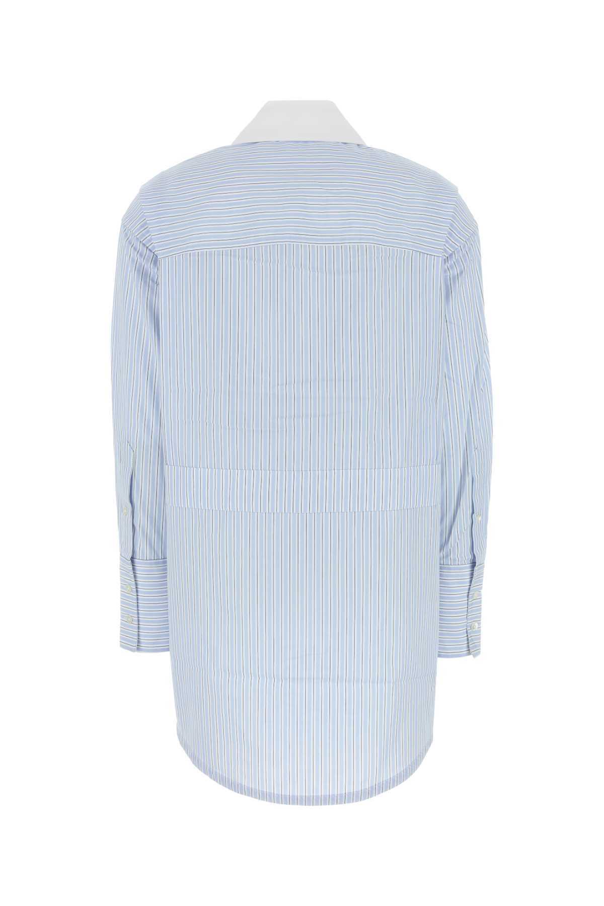 Co Embroidered Poplin Oversize Shirt