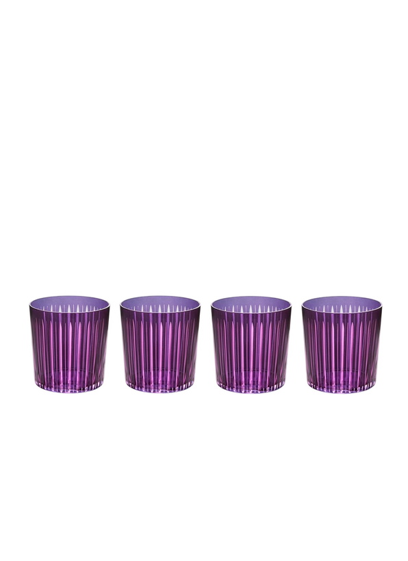 Photo: L'Objet Set Of Four Prism Cocktail Glasses