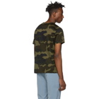 Moncler Green Camo Logo T-Shirt