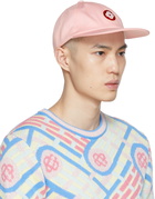 Casablanca Pink Cotton Cap