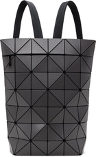 BAO BAO ISSEY MIYAKE Gray Blocky Backpack