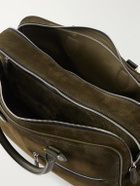 Berluti - F088 Leather-Trimmed Suede Briefcase