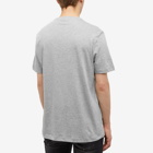Versace Men's Logo Crest T-Shirt in Grey
