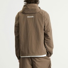 F.C. Real Bristol Men's Nylon Hooded Jacket in Mocha