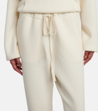 God's True Cashmere Embellished cashmere wide-leg pants
