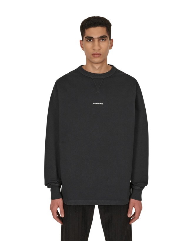 Photo: Acne Studios Logo Crewneck Sweatshirt