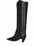 KHAITE - 50mm Dallas Leather Tall Boots