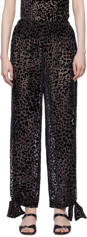 Photo: Caro Editions Black Coco Trousers