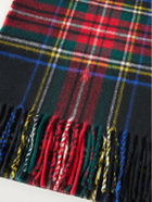 Polo Ralph Lauren - Fringed Logo-Embroidered Recycled Cashmere-Blend Scarf