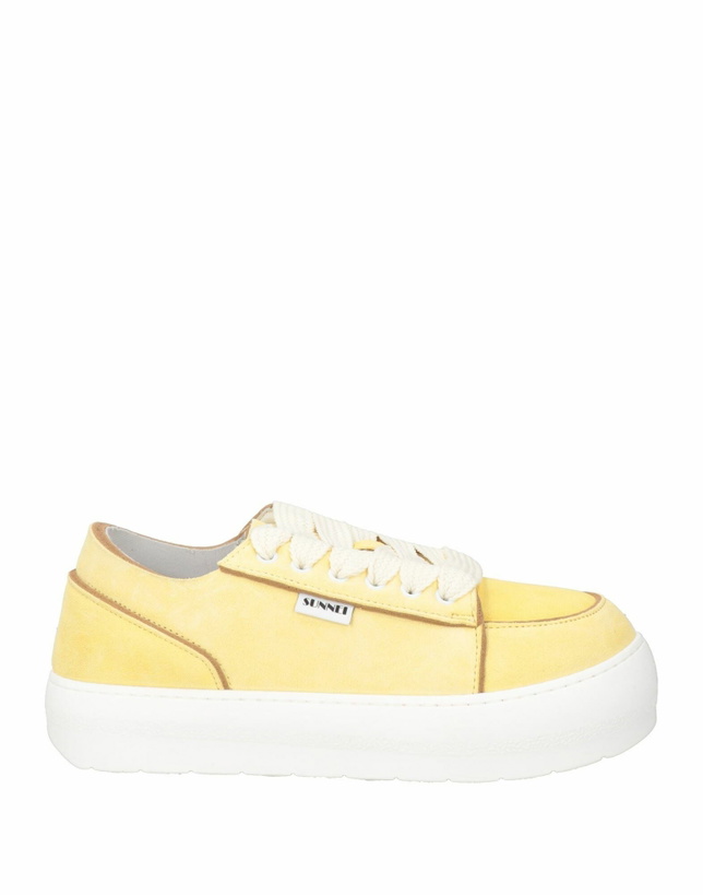 Photo: Sunnei Womens Sneakers Pastel in Yellow