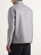 Altea - Pablo Wool-Blend Flannel Blouson Jacket - Gray