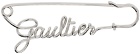 Jean Paul Gaultier Silver 'The Gaultier' Brooch