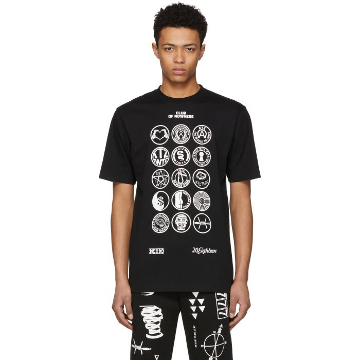 Photo: KTZ Black and White Scout Patch T-Shirt 