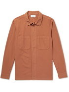 Mr P. - Cotton-Ripstop Shirt - Orange