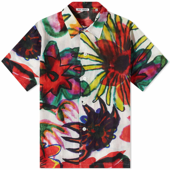 Photo: Our Legacy Flowers Print Vacation Shirt