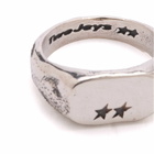 TwoJeys Men's Elongated Ring in Silver
