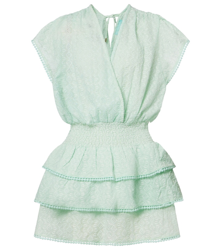 Photo: Melissa Odabash Jess embroidered cotton minidress