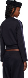 VAQUERA Navy Snap Track Jacket