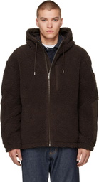 Canada Goose Brown Harrier Full Zip Fleece Jacket