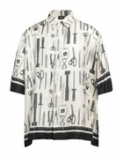 Fendi Mens Shirt Ivory