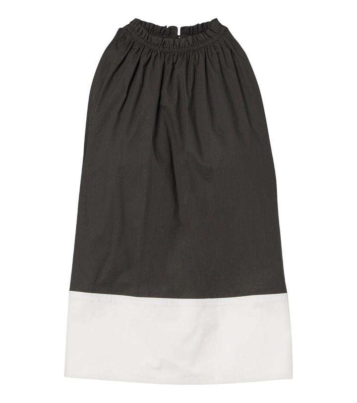 Photo: Proenza Schouler White Label Esme cotton poplin top