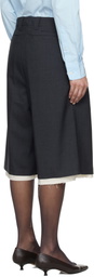 mfpen Gray Slash Shorts