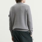 Stone Island Men's Textured Stitch Jumper in Ash Grey